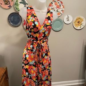 NWOT - ModCloth Multicolor Floral Jumpsuit